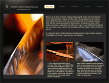 Tablet Screenshot of hoosierculinarysharpening.com